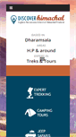 Mobile Screenshot of discoverhimachal.com